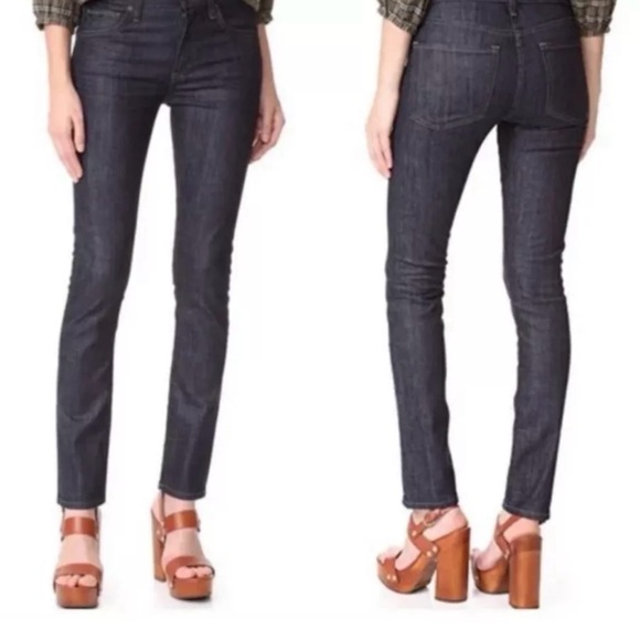 Citizens of Humanity COH NWT Agnes Mid Rise Slim Straight Jean after dark 25